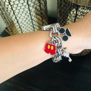 Disney Accessories - Mickey Mouse Charm Bracelet Watch🎀 Disney Accessories - Mickey Mouse Charm Bracelet Watch🎀
